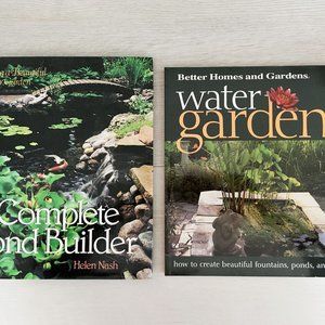 Book Bundle: Water Gardens & Complete Pond Builder